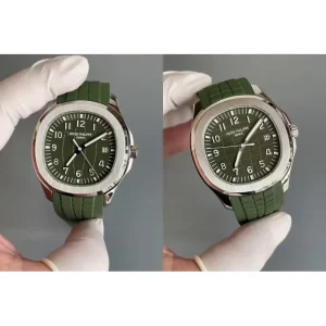 Patek Philippe Aquanaut 5168G-010 Replica Super Clone - Green Dial & Strap