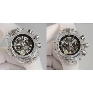 AAA Hublot Big Bang 411.JX.1170.RX Replica Transparent - Swiss Movement