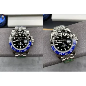 AAA Rolex GMT-Master II 126710BLNR Replica – Stainless Steel & Sapphire Crystal