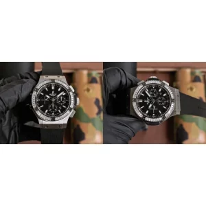 AAA Hublot Big Bang 441.NX.1170.RX.1704 Replica – Diamond Bezel & Rubber Strap