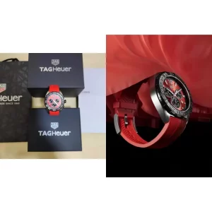 TAG Heuer F1 CAZ101AN.FT8055 Replica AAA - Red Strap