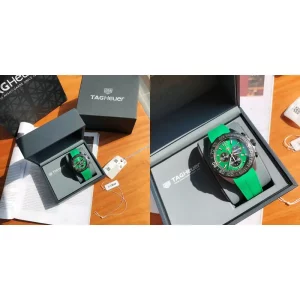 TAG Heuer F1 CAZ101AP.FT8056 Replica AAA – Vibrant Green Racing Chronograph