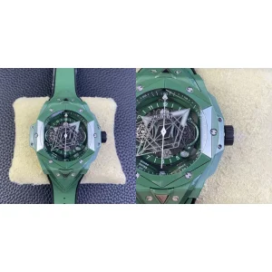 Hublot Big Bang Replica – Green Ceramic – AAA Quality