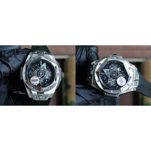 AAAAA Hublot Big Bang 418.NX.1107.RX.MXM19 Replica – Skeleton Dial