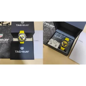 AAA TAG Heuer Carrera CAZ101AM.FT8054 Replica - Bold Yellow Sport Watch