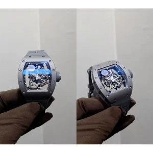Richard Mille RM 055 Replica Super Clone - Skeleton Dial AAA Quality rey Titanium