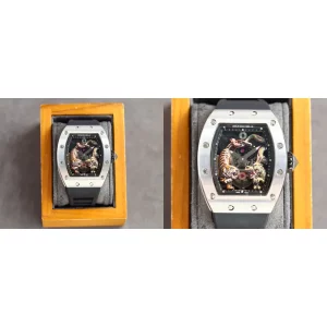 AAAAA Richard Mille RM 51-01 Replica Swiss - Silver Bezel
