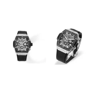 Hublot Spirit of Big Bang 642.NM.0170.RX Replica Super Clone - Black Dial & Rubber Strap