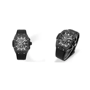 AAAAA Hublot Spirit of Big Bang 642.CI.0170.RX Replica - Black Ceramic & Skeleton Dial