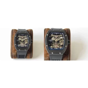 AAAAA Richard Mille RM 027 Tourbillon Replica Super Clone - Black Skeleton Dial