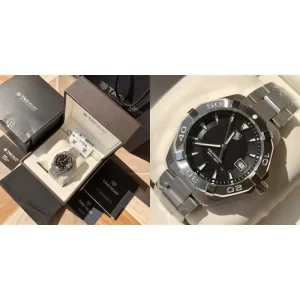 Best TAG Heuer Aquaracer WAY1110.BA0928 Replica Swiss - Black Dial