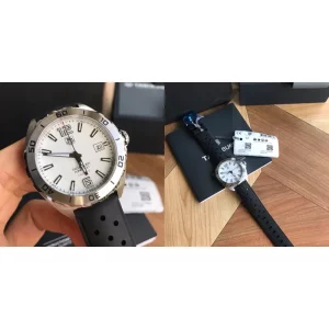 Best TAG Heuer F1 WAZ2114.FT8023 Replica Swiss - Black Rubber Strap & White Dial