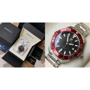 Fake TAG Heuer Aquaracer WAY101B.BA0746 Replica - Black Dial, Stainless Steel