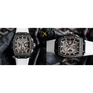 AAA Hublot Spirit of Big Bang 601.NM.0173.LR Replica Super Clone – White Rubber Strap