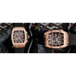 AAA Hublot Spirit of Big Bang 601.OX.0183.LR Replica Replica – Rose Gold Skeleton Dial