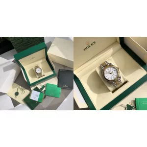 AAA Rolex Datejust 126333-0016 Replica Fake - Two-Tone White Dial