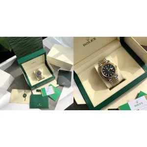 AAA Rolex Datejust 126333 Replica Fake - Black Dial, Yellow Gold & Stainless Steel
