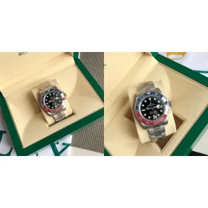 Fake Rolex GMT-Master II 126710BLRO Replica Super Clone - Blue/Red Bezel