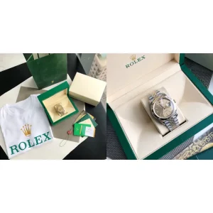 Fake Rolex Datejust 126333 Replica Super Clone - Yellow Dial, Two-Tone Band