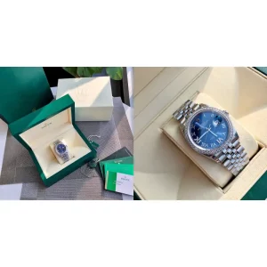 Fake Rolex Datejust 126300 Replica Super Clone - Blue Dial, Stainless Steel