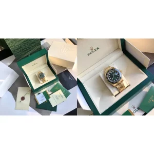 Rolex GMT-Master II 116718 Replica Super Clone - Gold Dial & Bezel