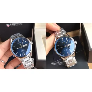 AAA TAG Heuer Carrera WAR201E.BA0723 Replica Swiss - Blue Dial & Stainless Steel
