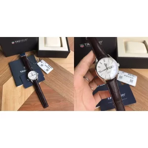 Best TAG Heuer Carrera WAR201B.FC6291 Replica Swiss - Brown Leather