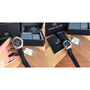 Best TAG Heuer Aquaracer CAY1110.FT6041 Replica Swiss – Black Dial & Rubber Strap