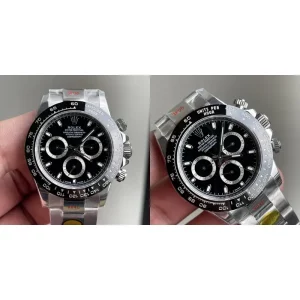 AAA Rolex Daytona 116500LN Super Clone – Stainless Steel, Black Dial