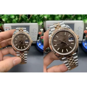 AAA Rolex Datejust 126331 Replica Swiss - Brown Dial