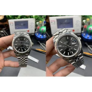 Best Rolex Datejust 126334 Replica Swiss - Stainless Steel & Silver Bezel