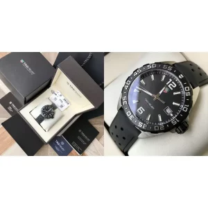 AAA TAG Heuer F1 WAZ1120.FT8023 Replica Super Clone - Black Dial, Rubber Strap