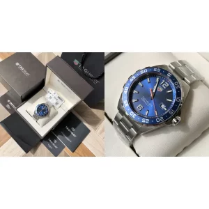 Best TAG Heuer F1 WAZ1010.BA0842 Replica - Blue Dial & Stainless Steel Bracelet