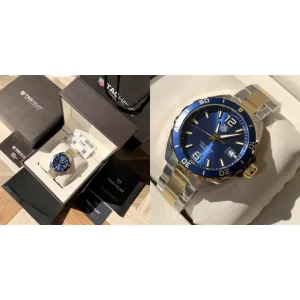 Best TAG Heuer Formula 1 WAZ1120.BB0879 Replica - Blue Dial, Gold Bezel