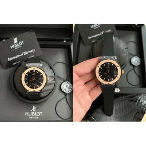 AAAAA Hublot Classic Fusion 542.CO.1181.RX Replica – Black Dial & Rubber Strap