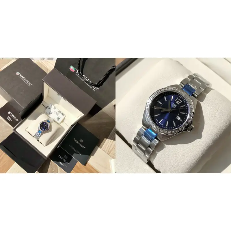 TAG Heuer F1 WBJ1416.BA0664 Replica Swiss – Blue Dial, Stainless Steel Band