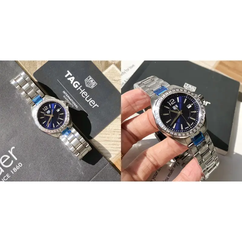 TAG Heuer F1 WBJ1416.BA0664 Replica Swiss – Blue Dial, Stainless Steel Band - Image 2