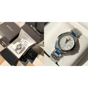 Best TAG Heuer F1 WBJ1418.BA0664 Replica AAA - Silver Dial, Stainless Steel Bracelet