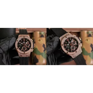 AAA Hublot Big Bang 341.PX.130.RX.174 Replica Super Clone - Rose Gold Dial