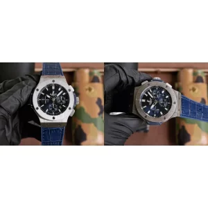 AAA Hublot Big Bang 301.SX.7170.LR Replica Super Clone - Blue Leather Strap
