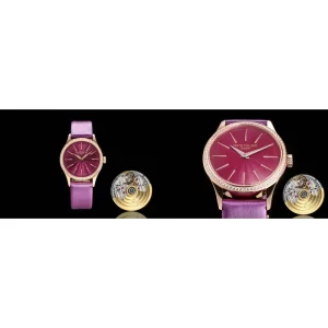 Best Patek Philippe Calatrava 4997/200R-001 - Rose Gold Case, Purple Dial