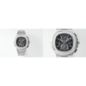 Patek Philippe Nautilus 5990/1A-001 Replica Swiss - Stainless Steel Dual Time