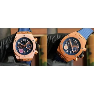 Best Hublot Big Bang Unico 421.OX.5180.RX Replica – Bronze Dial & Black Rubber Strap