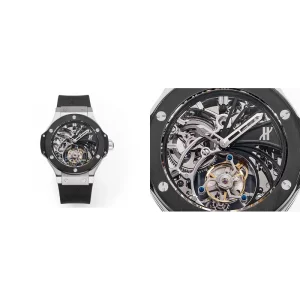 AAAAA Hublot Big Bang Tourbillon Replica – Skeleton Dial & Stainless Steel