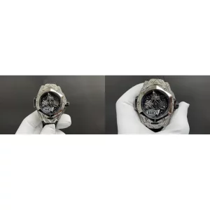 Fake Hublot Big Bang Unico Sang Bleu II 418.NX.1107.RX.1604.MXM20 Replica - Titanium Case & Rubber Strap