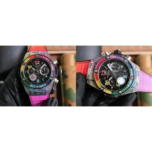 AAA Hublot Big Bang Unico 411.NX.1117.LR.0999 Replica Super Clone - Diamond Bezel