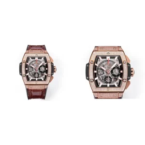 Hublot Spirit of Big Bang 641.OX.0183.LR.1704 Replica Swiss - Rose Gold, Diamond Bezel
