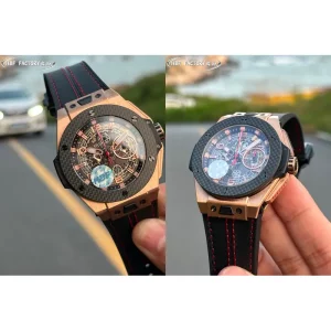 Best Hublot Big Bang Unico 401.OQ.0123.VR Replica – Rose Gold Carbon Fiber