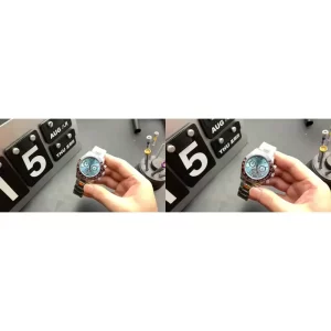 AAA Rolex Daytona 116506 Replica Super Clone - Ice Blue Dial & Stainless Steel