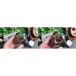 Fake Rolex Daytona 116515LN Replica Super Clone - Gold & Black Cerachrom Bezel